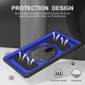 Czarno-granatowe Pancerne Etui z Uchwytem do Lenovo Tab P11 2 generacja