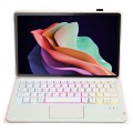 Różowe Etui z Podświetlaną Klawiaturą z Touchpad do Lenovo Tab P11 2 Generacja