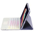 Fioletowe Etui z Podświetlaną Klawiaturą z Touchpad do Lenovo Tab P11 2 Generacja