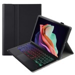 Czarne Etui z Podświetlaną Klawiaturą z Touchpad do Lenovo Tab P11 2 Generacja