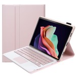 Różowe Etui z Klawiaturą z Touchpad do Lenovo Tab P11 2 Generacja