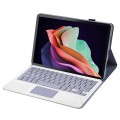 Fioletowe Etui z Klawiaturą z Touchpad do Lenovo Tab P11 2 Generacja