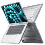 Pancerne Etui Obudowa do Apple MacBook Air 15.3M4 M3 M2 szare