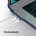 Pancerne Etui Obudowa Case do Apple MacBook Air 15.3 M4 M3 M2 granatowe