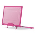 Pancerne Etui Obudowa Case do Apple MacBook Air 15.3M4 M3 M2 różowe