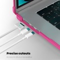Pancerne Etui Obudowa Case do Apple MacBook Air 15.3M4 M3 M2 różowe