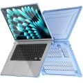 Pancerne Etui Obudowa do Apple MacBook Air 15.3 M4 M4 M2 niebieskie