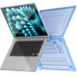 Pancerne Etui Obudowa do Apple MacBook Air 15.3 M4 M4 M2 niebieskie