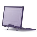 Pancerne Etui Obudowa do Apple MacBook Air 15.3 M4 M3 M2 fioletowe