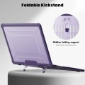 Pancerne Etui Obudowa do Apple MacBook Air 15.3 M4 M3 M2 fioletowe
