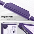 Pancerne Etui Obudowa do Apple MacBook Air 15.3 M4 M3 M2 fioletowe