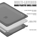 Pancerne Etui Obudowa Case do Apple MacBook Air 15.3 A2941 szare