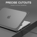 Pancerne Etui Obudowa Case do Apple MacBook Air 15.3 A2941 szare