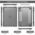 Pancerne Etui Obudowa Case do Apple MacBook Air 15.3 A2941 szare