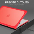 Pancerne Etui Obudowa Case do Apple MacBook Air 15.3 A2941 czerwone