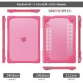 Pancerne Etui Obudowa Case do Apple MacBook Air 15.3 A2941 różowe