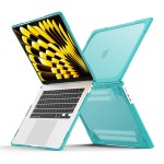 Pancerne Etui Obudowa Case do Apple MacBook Air 15.3 A2941 zielone