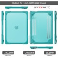 Pancerne Etui Obudowa Case do Apple MacBook Air 15.3 A2941 zielone