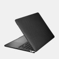 iCarer Skórzane Etui Obudowa do Macbook Air 15.3 M4 M3 M2 czarne
