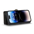 Pokrowiec Magnetyczne Etui Portfel CASEME do iPhone 15 Pro czarny