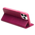 QIALINO Eleganckie Skórzane Etui Pokrowiec do iPhone 15 Pro różowe