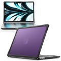 Pancerne Etui Obudowa do Apple MacBook Air 13.6 M4 M3 M2 fioletowe