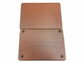 iCarer Skórzane Etui Obudowa do Macbook Air 15.3 M4 M3 M2 brązowe