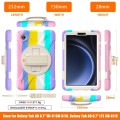 Mocne Pancerne Etui z Uchwytem do Samsung Galaxy Tab A9 kolorowe