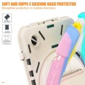 Mocne Pancerne Etui z Uchwytem do Samsung Galaxy Tab A9 kolorowe