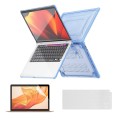 Pancerne Etui Obudowa Case do Apple MacBook Air 13.3 A2179 A2337 niebieskie