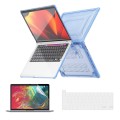 Pancerne Etui Obudowa Case do Apple MacBook Pro 13.3 A2251/A2289/A2338 niebieskie