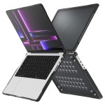 Pancerne Etui Obudowa Case do Apple MacBook Pro 14 M1 M2 M3 czarne
