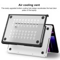 Pancerne Etui Obudowa Case do Apple MacBook Pro 14 M1 M2 M3 transparentne