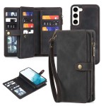 Czarny Pokrowiec Portfel CASEME do Samsung Galaxy S22 5G