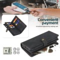 Czarny Pokrowiec Portfel CASEME do Samsung Galaxy S22 5G