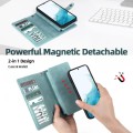 Niebieski Pokrowiec Portfel CASEME do Samsung Galaxy S22 5G
