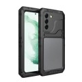 Pancerne Etui Metal Silikon do Samsung Galaxy S22 5G czarne