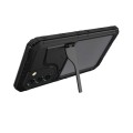 Pancerne Etui Metal Silikon do Samsung Galaxy S22 5G czarne