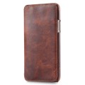 Skórzany Portfel Pokrowiec Etui do iPhone X/XS brązowy