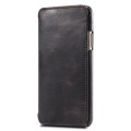 Skórzany Portfel Pokrowiec Etui do iPhone X/XS czarny