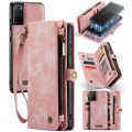 Pokrowiec Portfel Etui CASEME do Samsung Galaxy S20 Ultra różowy