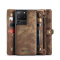 Pokrowiec Portfel Etui CASEME do Samsung Galaxy S20 Plus brązowe