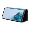 Denior Skórzane Etui Pokrowiec do Samsung Galaxy S20 Plus granatowe