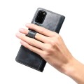 Denior Skórzane Etui Pokrowiec do Samsung Galaxy S20 Plus granatowe