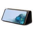 Denior Skórzane Etui Pokrowiec do Samsung Galaxy S20 Plus czarne