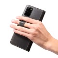 Denior Skórzane Etui Pokrowiec do Samsung Galaxy S20 Plus czarne