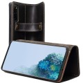Denior Skórzane Etui Pokrowiec do Samsung Galaxy S20 Plus czarne