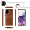 Wielofunkcyjny Pokrowiec Etui do Samsung Galaxy S20 Plus brązowy