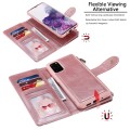 Wielofunkcyjny Pokrowiec Etui do Samsung Galaxy S20 Plus różowy