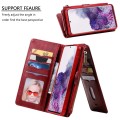 Wielofunkcyjny Pokrowiec Etui do Samsung Galaxy S20 Plus czerwony
